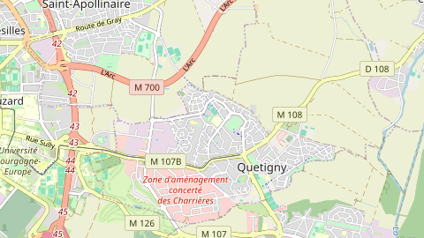 Carte de localisation de l'évènement