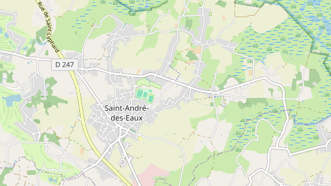 Carte de localisation de l'évènement