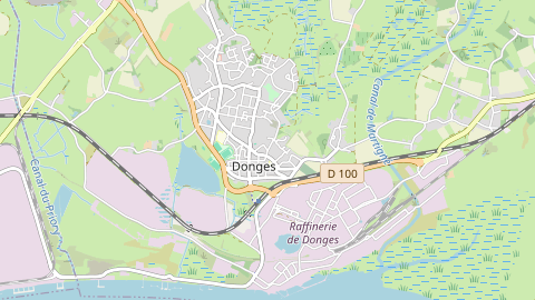 Carte de localisation de l'évènement