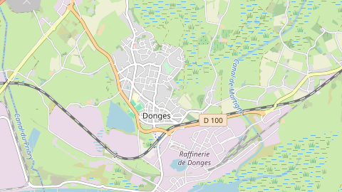 Carte de localisation de l'évènement