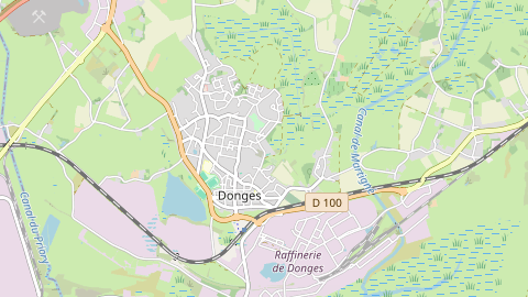 Carte de localisation de l'évènement