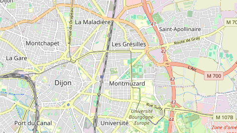 Carte de localisation de l'évènement