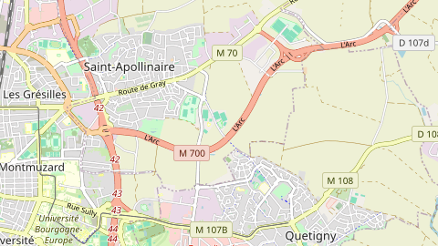 Carte de localisation de l'évènement