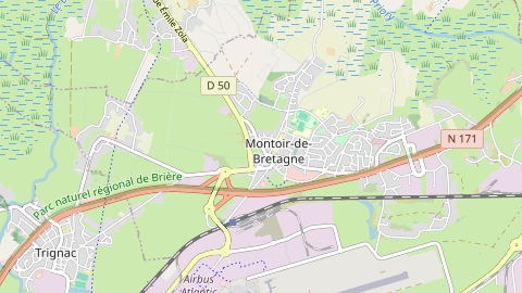 Carte de localisation de l'évènement