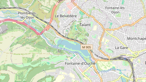 Carte de localisation de l'évènement