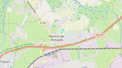 Carte de localisation de l'évènement