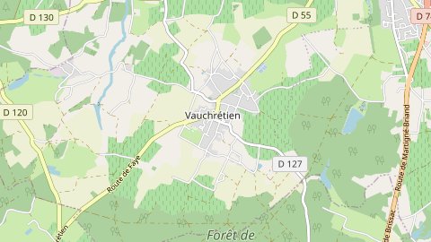 Carte de localisation de l'évènement