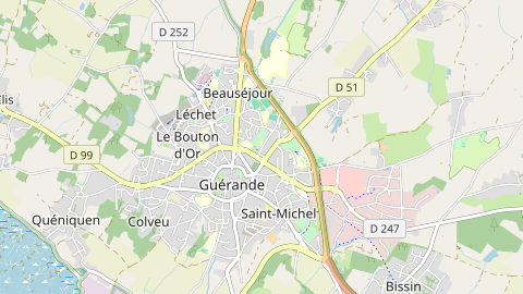 Carte de localisation de l'évènement