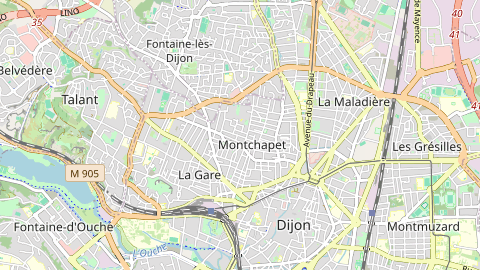 Carte de localisation de l'évènement