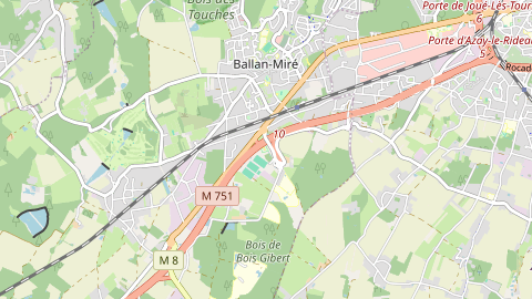 Carte de localisation de l'évènement