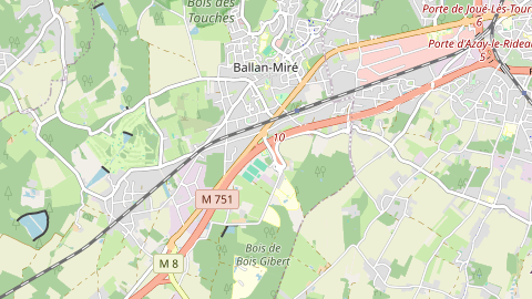 Carte de localisation de l'évènement