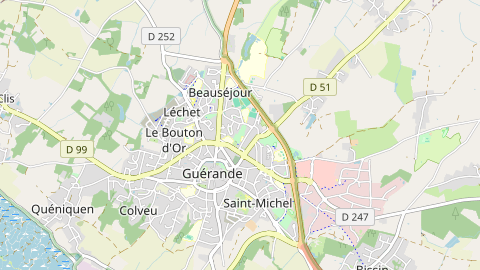 Carte de localisation de l'évènement