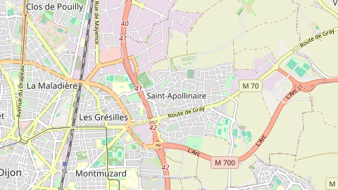 Carte de localisation de l'évènement