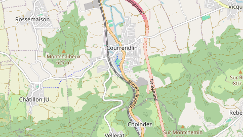 Carte de localisation de l'évènement