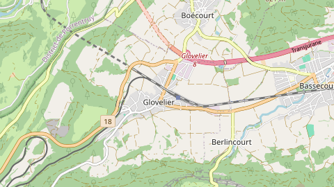 Carte de localisation de l'évènement