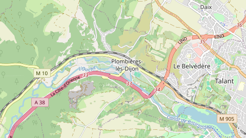 Carte de localisation de l'évènement