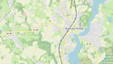 Carte de localisation de l'évènement