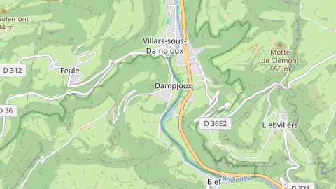 Carte de localisation de l'évènement