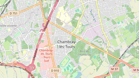 Carte de localisation de l'évènement