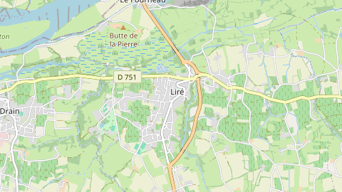 Carte de localisation de l'évènement