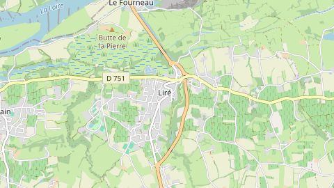 Carte de localisation de l'évènement