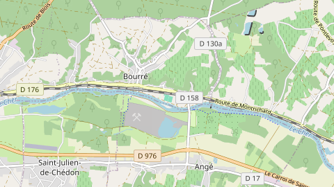 Carte de localisation de l'évènement