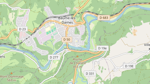 Carte de localisation de l'évènement