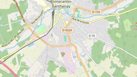 Carte de localisation de l'évènement