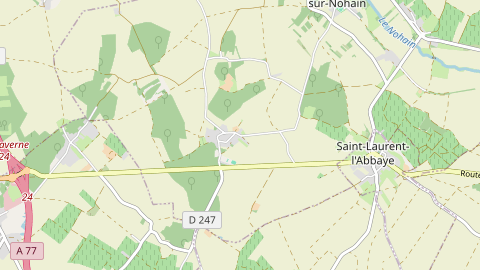 Carte de localisation de l'évènement