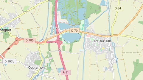 Carte de localisation de l'évènement