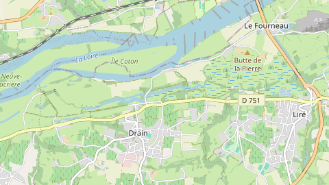 Carte de localisation de l'évènement