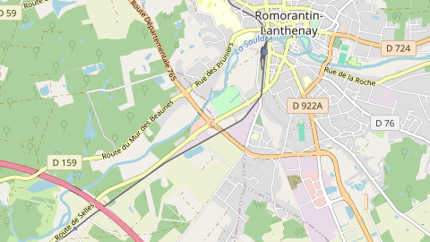 Carte de localisation de l'évènement