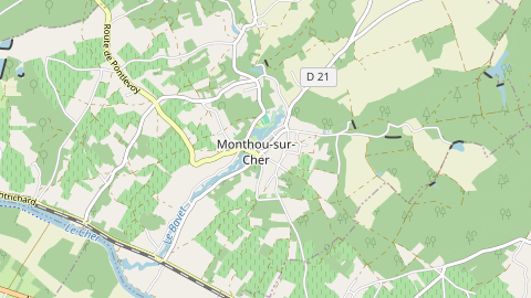Carte de localisation de l'évènement