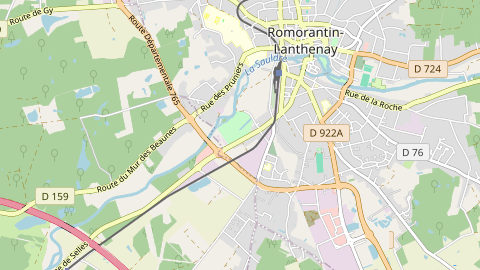 Carte de localisation de l'évènement