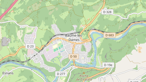 Carte de localisation de l'évènement