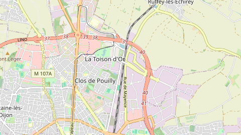 Carte de localisation de l'évènement