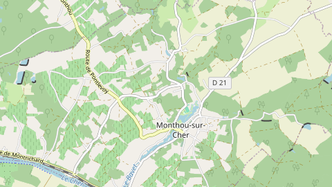 Carte de localisation de l'évènement