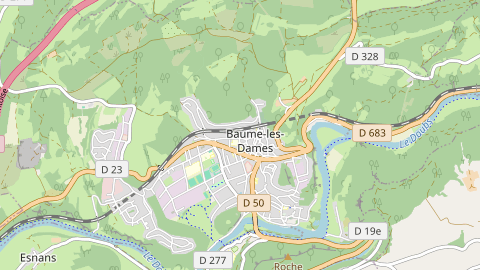 Carte de localisation de l'évènement