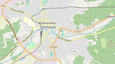 Carte de localisation de l'évènement
