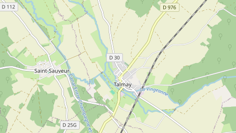 Carte de localisation de l'évènement
