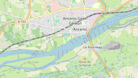 Carte de localisation de l'évènement