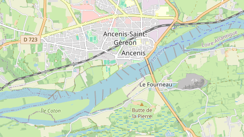 Carte de localisation de l'évènement