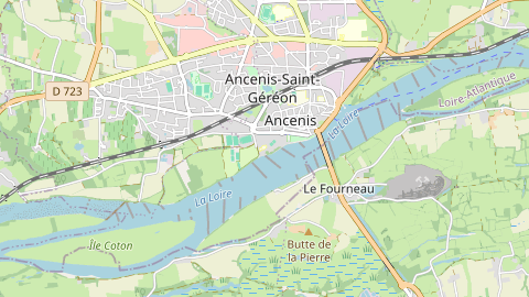 Carte de localisation de l'évènement