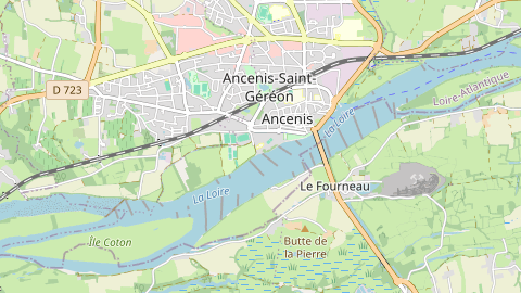 Carte de localisation de l'évènement