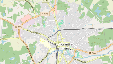 Carte de localisation de l'évènement