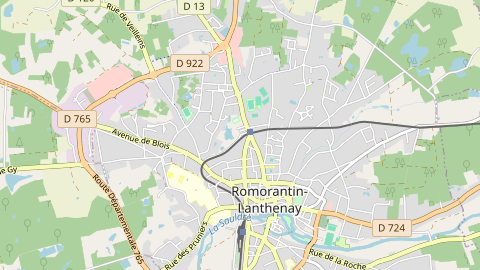 Carte de localisation de l'évènement