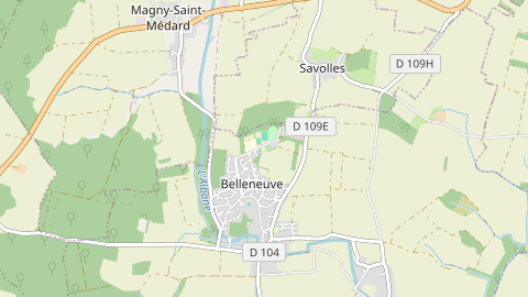 Carte de localisation de l'évènement