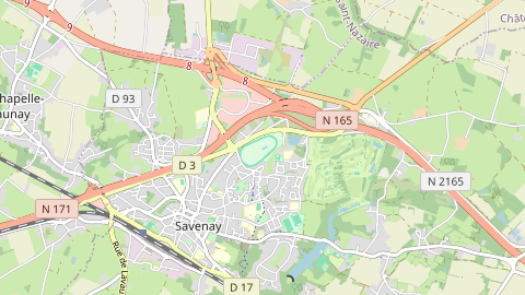 Carte de localisation de l'évènement