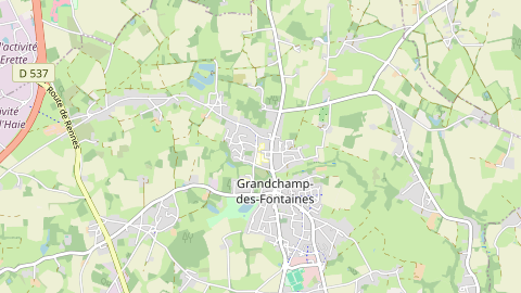 Carte de localisation de l'évènement