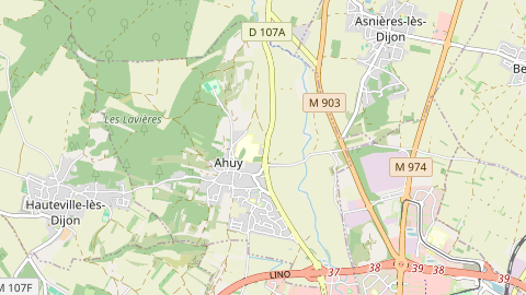 Carte de localisation de l'évènement